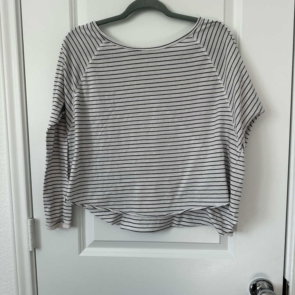 Billabong Women's Long Sleeve Striped Top